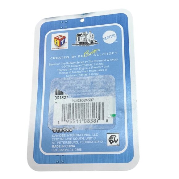 Thomas & Friends Plush Train Toy 12" Dan Dee Collectible NEW - Picture 3 of 8